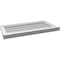 Ekena Millwork Vertical Surface Mount PVC Gable Vent w/ 2"W x 2"H , Brickmould Sill Frame, 30"W x 16"H GVPVE30X1603SN - alternate 5